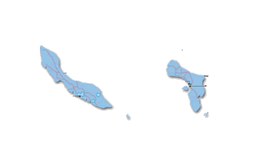 Mapa Antillas Holandesas