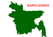 Mapa Banglladesh