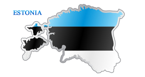 Mapa Estonia