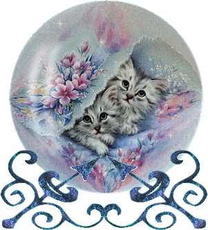 Bola de cristal de gatitos